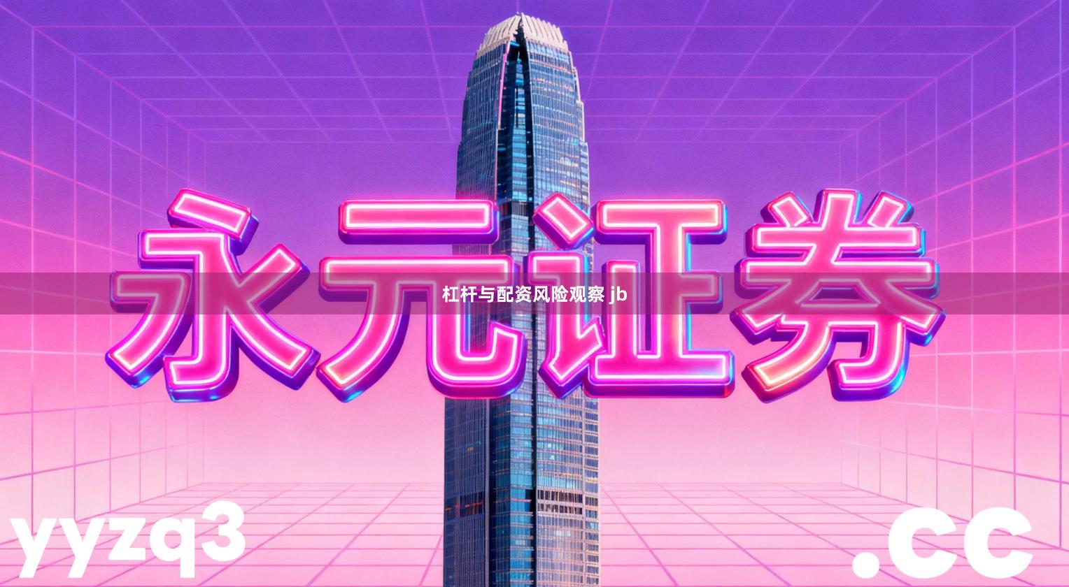 杠杆与配资风险观察 jb